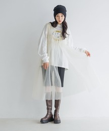 LOWRYS FARM | ２ＷＡＹチュールノースリワンピース　139991(ワンピース)