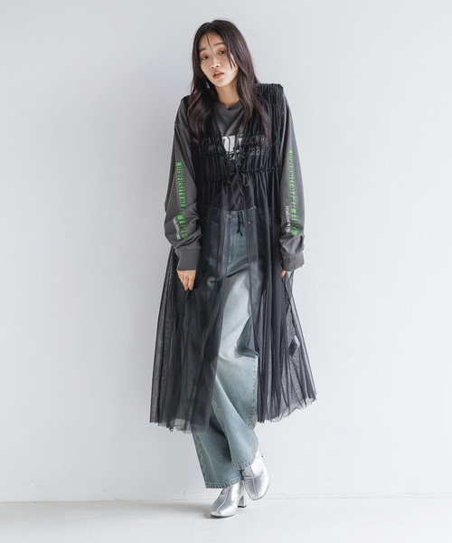 Jewel Changes ノースリーブ 膝丈ワンピース　2way チュール 低 価格ファッション - Jewel Changes ノースリーブ 膝丈