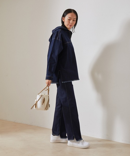 CONTROL FREAK / CTFK(コントロールフリーク)の「【CONTROL FREAK×NERGY】メッシュ切替ナイロンハンディショルダーバッグ(ショルダーバッグ・レディース・オフホワイト/ブルー/ブラック・FREE)」の5枚目の写真