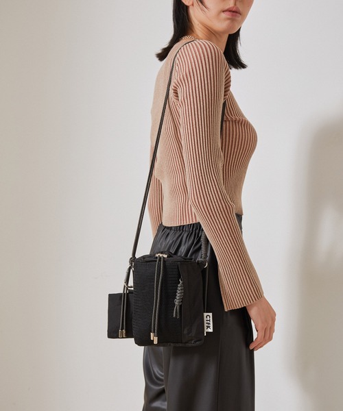 CONTROL FREAK / CTFK(コントロールフリーク)の「【CONTROL FREAK×NERGY】メッシュ切替ナイロンハンディショルダーバッグ(ショルダーバッグ・レディース・オフホワイト/ブルー/ブラック・FREE)」の6枚目の写真