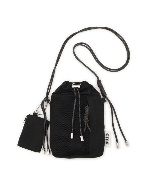 CONTROL FREAK / CTFK(コントロールフリーク)の「【CONTROL FREAK×NERGY】メッシュ切替ナイロンハンディショルダーバッグ(ショルダーバッグ・レディース・オフホワイト/ブルー/ブラック・FREE)」の10枚目の写真