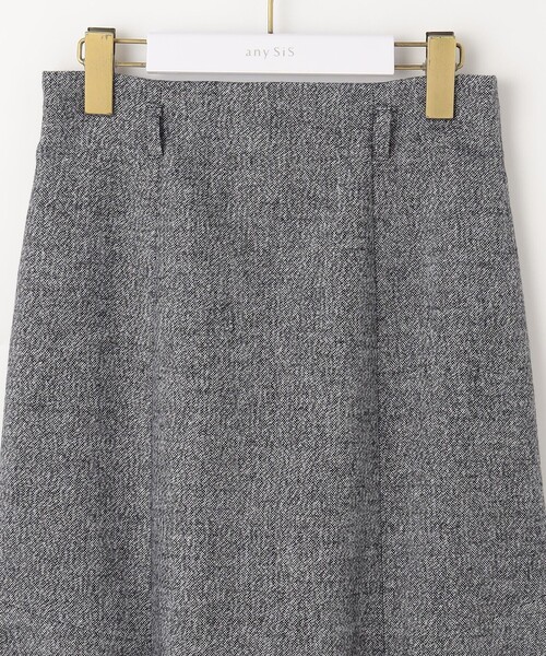 ANY SIS(エニィスィス)の「【洗える】ラメツイードナローフレア スカート(スカート・レディース・ダークブラウン系6/ブラック系6・1/2/3)」の19枚目の写真