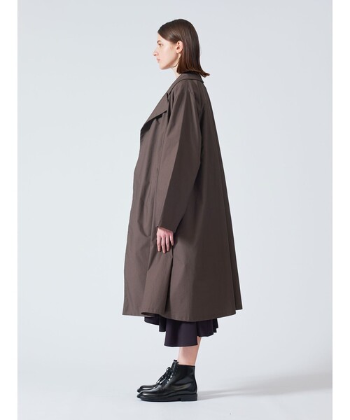 mizuiroind（ミズイロインド）の「mizuiro ind トレンチライクコート（トレンチコート・レディース・ネイビー/チャコールグレー/ブラック・FREE）」の10枚目の写真