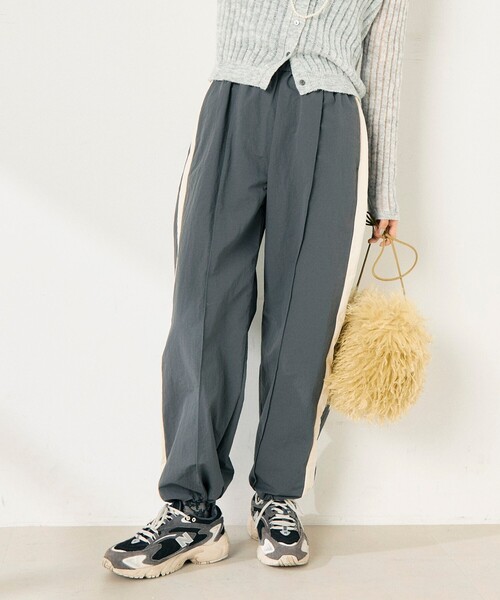 【セール】ナイロンラインイージーパンツ（その他パンツ）｜fredy emue（フレディエミュ） 6,710円