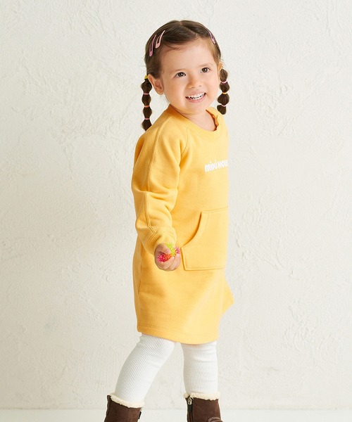 MIKI HOUSE（ミキハウス）の「【WEB限定】バックロゴワンピース（ワンピース・キッズ・ネイビー/イエロー/ダークブラウン/レッド・110cm/100cm/90cm/80ｃｍ/130cm/120cm）」の15枚目の写真