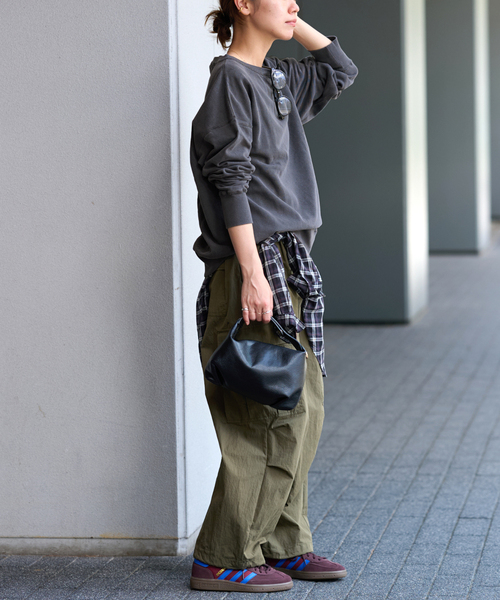 JOURNAL STANDARD relume(ジャーナルスタンダード レリューム)の「【HOLIDAYS COMFORT】VINTAGEカコウロゴスウェット(スウェット・レディース・サックスブルー/ブラック系その他/ライトグレー/ピンク・FREE)」の12枚目の写真