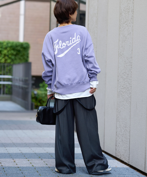 ＊ジャーナルスタンダードレリューム＊カコウロゴスウェット 追加》【HOLIDAYS COMFORT】VINTAGEカコウロゴスウェット