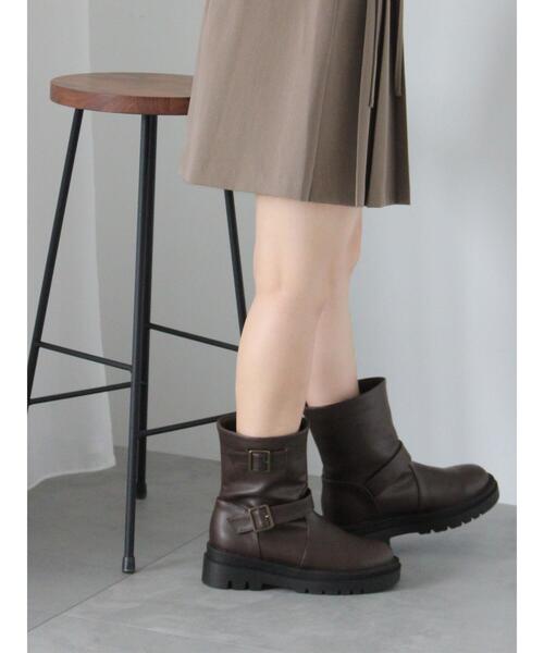 【セール】エンジニアブーツ（ブーツ）｜ehka sopo（エヘカソポ）