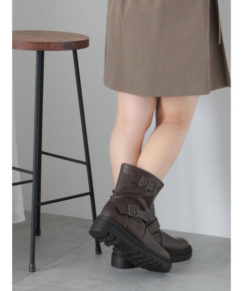 【セール】エンジニアブーツ（ブーツ）｜ehka sopo（エヘカソポ）