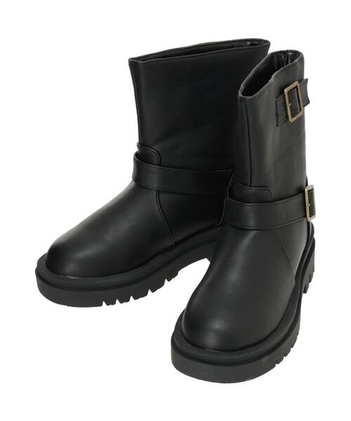 【セール】エンジニアブーツ（ブーツ）｜ehka sopo（エヘカソポ）