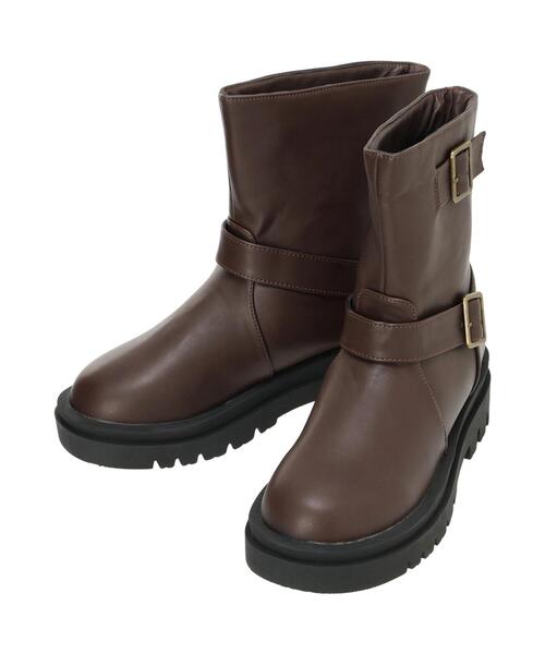 【セール】エンジニアブーツ（ブーツ）｜ehka sopo（エヘカソポ）