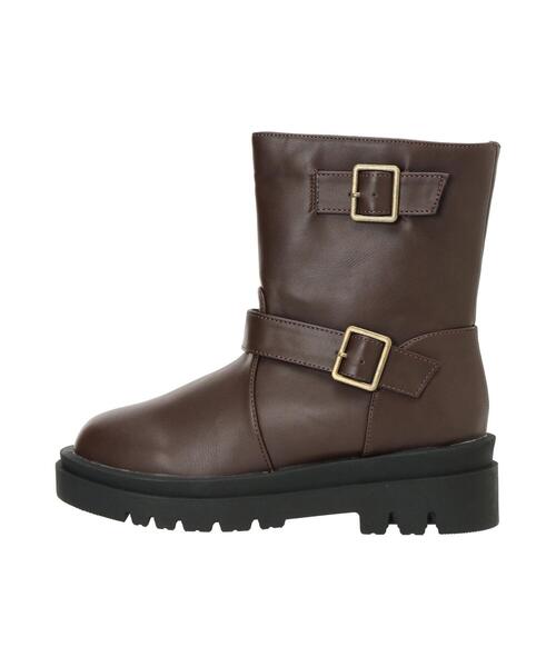 【セール】エンジニアブーツ（ブーツ）｜ehka sopo（エヘカソポ）