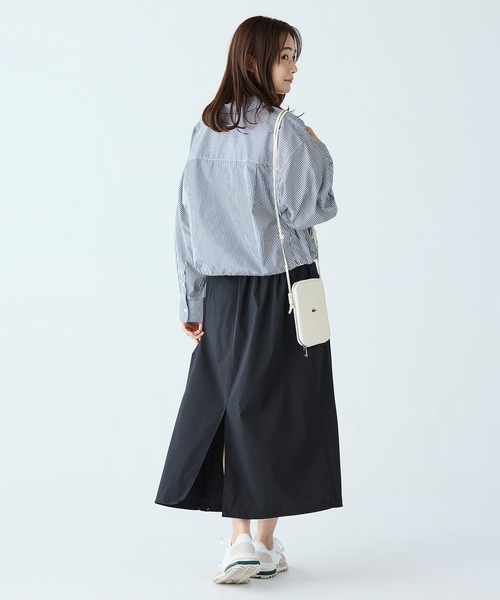 LACOSTE（ラコステ）の「ワンポイントワニロゴスマホポーチ Size: 11.5 x 18.5 x 2cm（スマホグッズ・レディース・アイボリー/ブラック/イエロー/グリーン・FREE）」の9枚目の写真