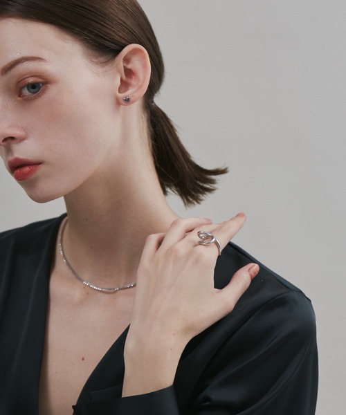 ciite' surgical stainless(シーテサージカルステンレス)の「【 金属アレルギー対応 】ニュアンスライン リング サージカルステンレス(リング・レディース・シルバー/ゴールド・13号/11号/15号/9号/7号)」の15枚目の写真