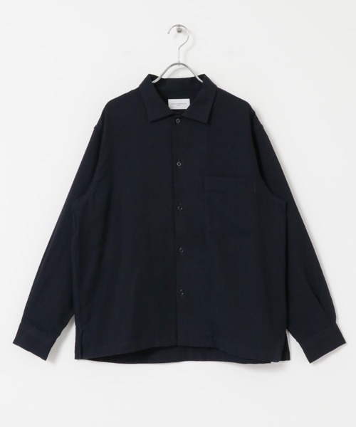 URBAN RESEARCH（アーバンリサーチ）の「『MADE IN JAPAN』 new basic C/W WASHER NEL SHIRTS（シャツ/ブラウス・メンズ・ネイビー/チャコールグレー・MEDIUM/LARGE）」の8枚目の写真
