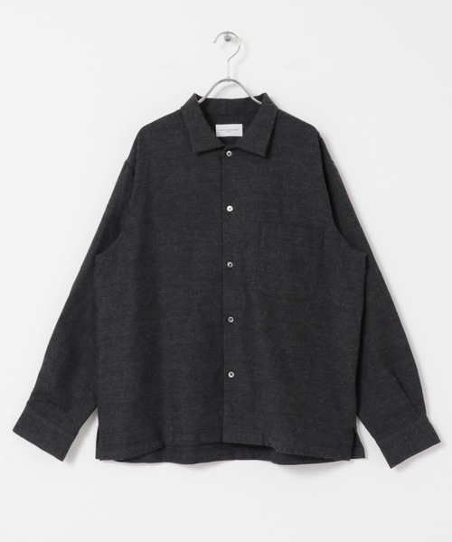 URBAN RESEARCH（アーバンリサーチ）の「『MADE IN JAPAN』 new basic C/W WASHER NEL SHIRTS（シャツ/ブラウス・メンズ・ネイビー/チャコールグレー・MEDIUM/LARGE）」の9枚目の写真