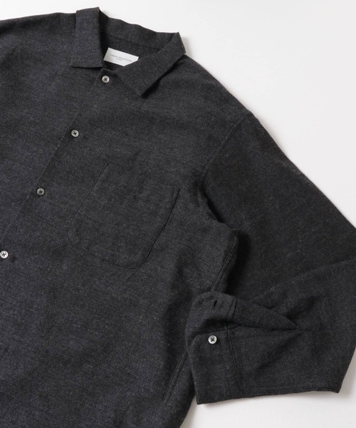 URBAN RESEARCH（アーバンリサーチ）の「『MADE IN JAPAN』 new basic C/W WASHER NEL SHIRTS（シャツ/ブラウス・メンズ・ネイビー/チャコールグレー・MEDIUM/LARGE）」の10枚目の写真