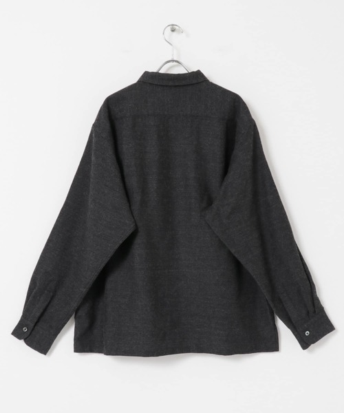 URBAN RESEARCH（アーバンリサーチ）の「『MADE IN JAPAN』 new basic C/W WASHER NEL SHIRTS（シャツ/ブラウス・メンズ・ネイビー/チャコールグレー・MEDIUM/LARGE）」の11枚目の写真