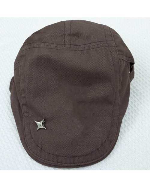 Miniministore（ミニミニストア）の「ハンチング キャップ 無地 帽子（キャスケット・レディース・ネイビー/ブラウン/キャメル/ホワイト/ブラック・FREE）」の17枚目の写真