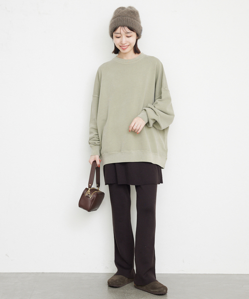 SLOBE IENA（スローブイエナ）の「ビックシルエットピグメント裏