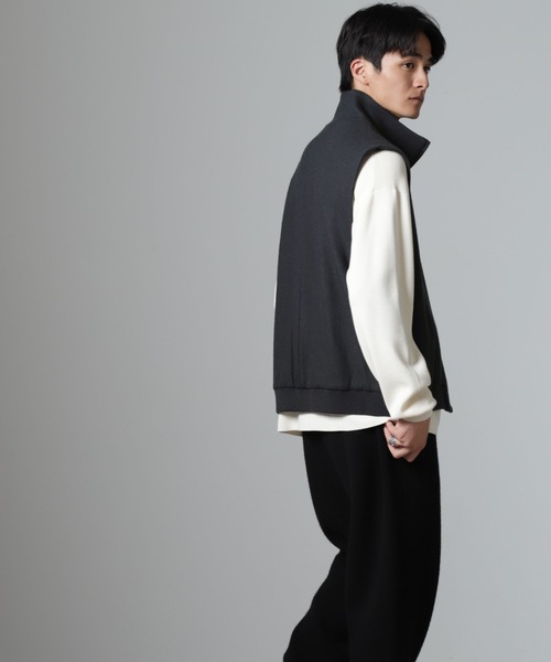 セール】「100%ウール」ジップベスト（ベスト）｜NANO universe（ナノ