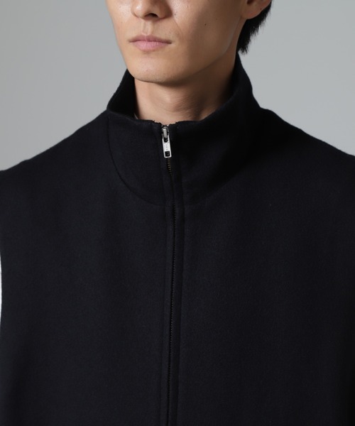 NANO universe(ナノユニバース)の「「100%ウール」ジップベスト(ベスト・メンズ・ブルーグレー/ダークネイビー・M/L)」の20枚目の写真