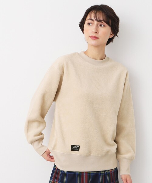 【セール】【ユニセックス・洗える】フリースプルオーバー（Tシャツ/カットソー）｜Dessin（デッサン）