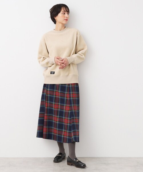 【セール】【ユニセックス・洗える】フリースプルオーバー（Tシャツ/カットソー）｜Dessin（デッサン）