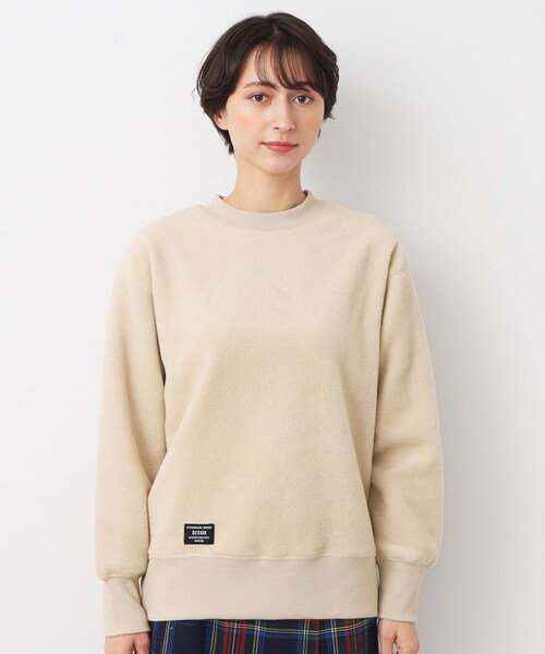 【セール】【ユニセックス・洗える】フリースプルオーバー（Tシャツ/カットソー）｜Dessin（デッサン）