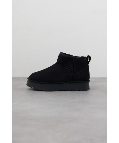 フェイクムートンショートブーツ（ブーツ）｜AZUL BY MOUSSY（アズール