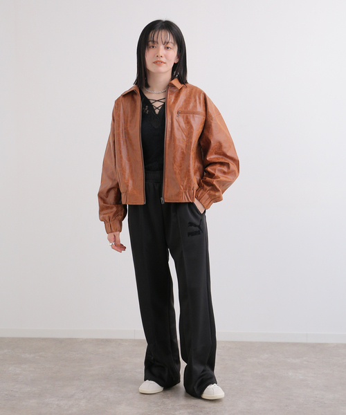 PUMA(プーマ)の「【PUMA / プーマ】T7 トラックパンツ ワイド 622913(その他パンツ・レディース・ブラック・MEDIUM/SMALL/LARGE)」の18枚目の写真