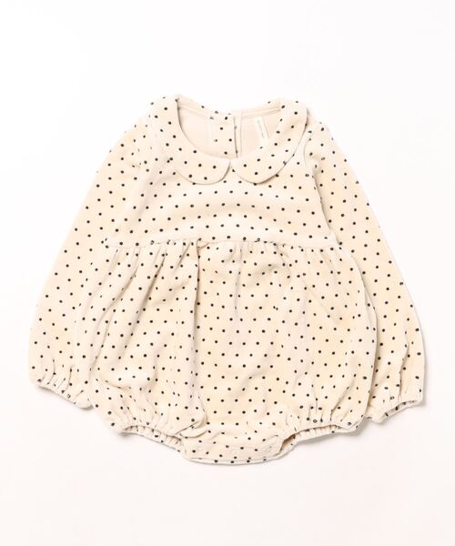 【セール】【Bs】【it】【Quincy Mae】PETER PAN ROMPER || POLKA DOT（その他ベビー用品）｜Quincy Mae（クインシーメイ）