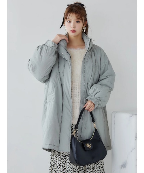 ナイロンタフタスタンドネックモンスターコート（テーラードジャケット）｜LUDIC PARK（ルディックパーク） 6,589円