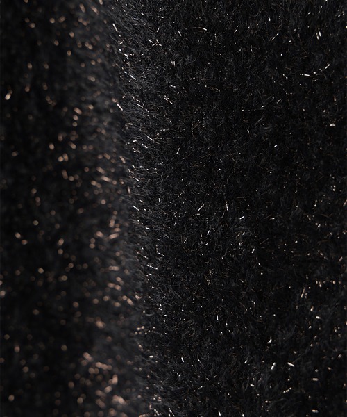 美品 anuans アニュアンス ラメニットアンサンブル ブラック ホリデー 美品 anuans アニュアンス ラメニットアンサンブル ブラック