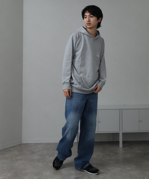 PARIS SAINT-GERMAIN（パリサンジェルマン）の「【Paris Saint-Germain/パリサンジェルマン】ロゴスウェットプルオーバーパーカー（パーカー・メンズ・スミクロ/ブラック/杢グレー・M/L/XL）」の11枚目の写真