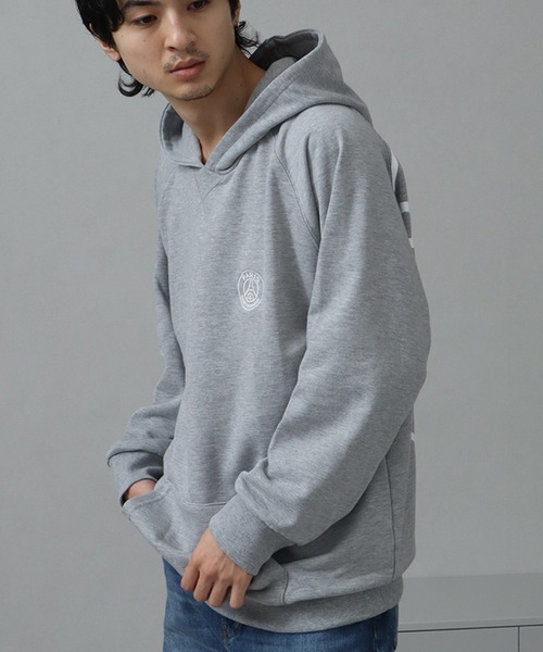 PARIS SAINT-GERMAIN（パリサンジェルマン）の「【Paris Saint-Germain/パリサンジェルマン】ロゴスウェットプルオーバーパーカー（パーカー・メンズ・スミクロ/ブラック/杢グレー・M/L/XL）」の9枚目の写真