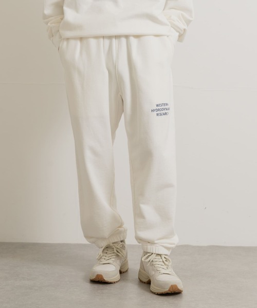 WESTERN HYDRODYNAMIC RESEARCH(ウェスタンハイドロダイナミックリサーチ)の「Western Hydrodynamic Research WORKER SWEAT PANTS(その他パンツ・メンズ・ネイビー/アイボリー/ブラック・LARGE/MEDIUM/SMALL)」の2枚目の写真