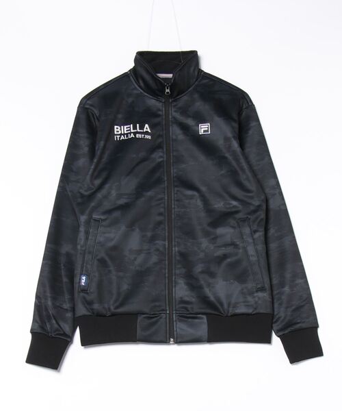 FILA GOLF(フィラゴルフ )の「【FILA GOLF/フィラゴルフ】ボンディングブルゾン ゴルフ カモフラージュ総柄 防風(ブルゾン・メンズ・ネイビー/ブラック/カーキ/ライトグレー・XX-LARGE/LARGE/X-LARGE/MEDIUM)」の9枚目の写真