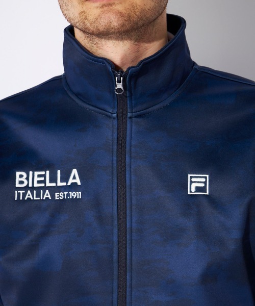 FILA GOLF(フィラゴルフ )の「【FILA GOLF/フィラゴルフ】ボンディングブルゾン ゴルフ カモフラージュ総柄 防風(ブルゾン・メンズ・ネイビー/ブラック/カーキ/ライトグレー・XX-LARGE/LARGE/X-LARGE/MEDIUM)」の19枚目の写真