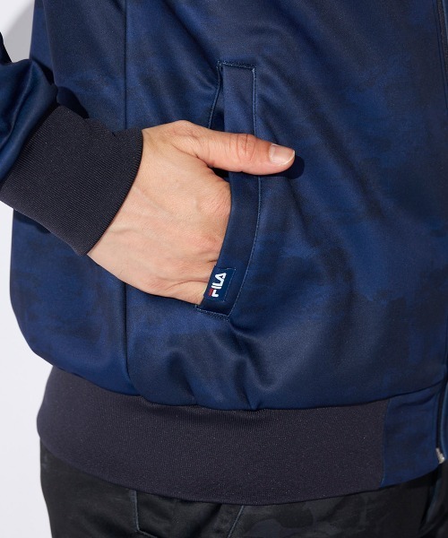 FILA GOLF(フィラゴルフ )の「【FILA GOLF/フィラゴルフ】ボンディングブルゾン ゴルフ カモフラージュ総柄 防風(ブルゾン・メンズ・ネイビー/ブラック/カーキ/ライトグレー・XX-LARGE/LARGE/X-LARGE/MEDIUM)」の20枚目の写真