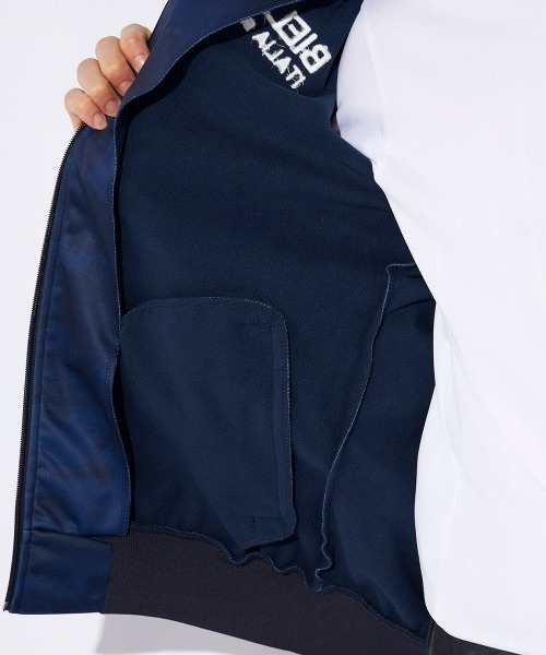 FILA GOLF(フィラゴルフ )の「【FILA GOLF/フィラゴルフ】ボンディングブルゾン ゴルフ カモフラージュ総柄 防風(ブルゾン・メンズ・ネイビー/ブラック/カーキ/ライトグレー・XX-LARGE/LARGE/X-LARGE/MEDIUM)」の21枚目の写真