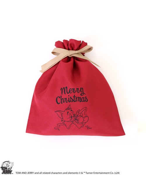 Tom＆Jerry（トムアンドジェリー）の「【公式】TOM and JERRY　GIFT 巾着 クリスマス専用（ラッピングキット・レディース・その他・S/M/L）」の13枚目の写真