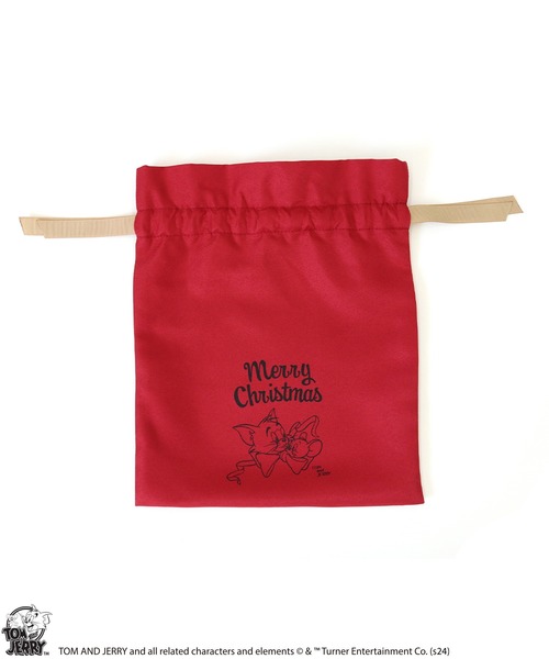 Tom＆Jerry（トムアンドジェリー）の「【公式】TOM and JERRY　GIFT 巾着 クリスマス専用（ラッピングキット・レディース・その他・S/M/L）」の12枚目の写真