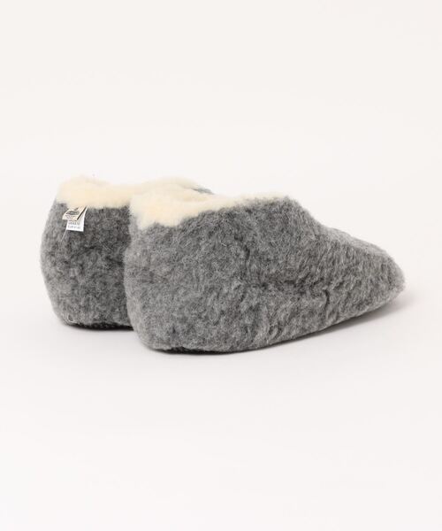 COLD BREAKER（コールドブレーカー）の「【COLD BREAKER】 BOOTIE SKIPPER ボアルームシューズ（クッション/クッションカバー・レディース・ライトグレー/チャコールグレー・L/M）」の3枚目の写真