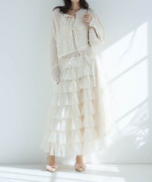 VIVIAN(ヴィヴィアン)の「シアーリボンポインテッドトゥセパレートパンプス 結婚式 二次会 パーティー フォーマル オケージョン(パンプス・レディース・クリアブラック/アイボリー/ブラック/シルバー/ピンクベージュ・LL/L/M/S)」の15枚目の写真