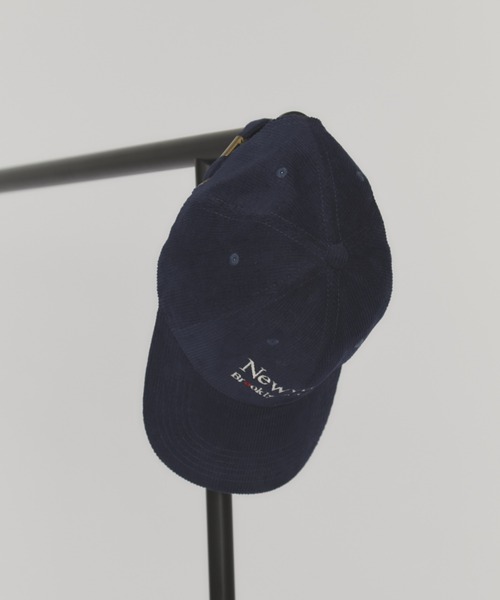 MERLOT（メルロー）の「コーデュロイロゴキャップ（キャップ・レディース・ネイビー/ブラウン/ワインレッド・FREE）」の8枚目の写真