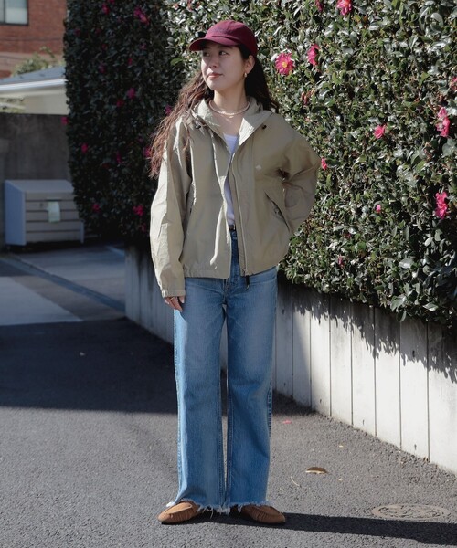 DANTON(ダントン)の「DANTON / STUNNER NYLON HOODED JACKET(S~M)(ナイロンジャケット・レディース・レッド系その他2/ブラウン系その他/ブラック・MEDIUM/SMALL)」の10枚目の写真