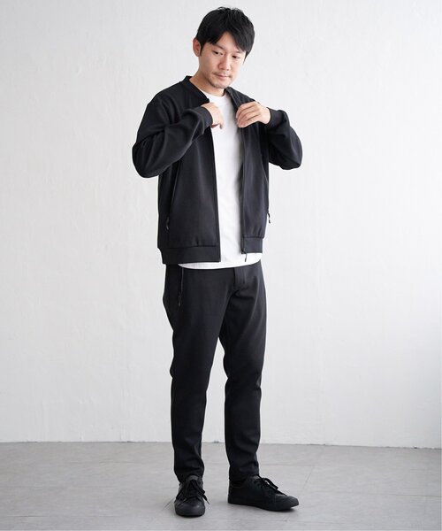 ikka(イッカ)の「【セットアップ対応】テックストレッチジップポケットカーディガン(カーディガン/ボレロ・メンズ・ブラック/スモークグレー・M/L/XL/S)」の13枚目の写真