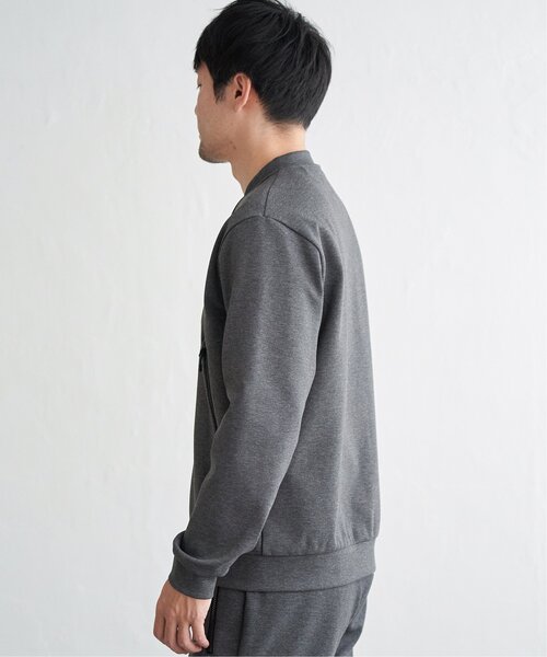 ikka(イッカ)の「【セットアップ対応】テックストレッチジップポケットカーディガン(カーディガン/ボレロ・メンズ・ブラック/スモークグレー・M/L/XL/S)」の14枚目の写真