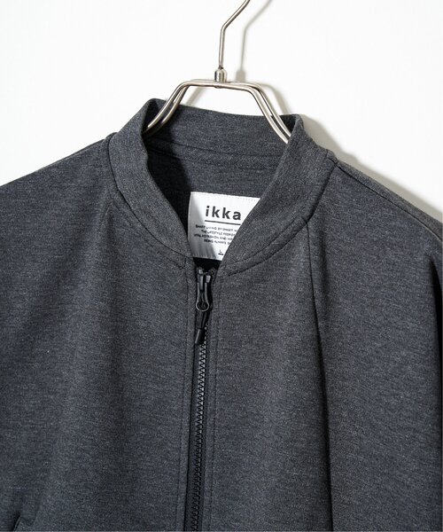 ikka(イッカ)の「【セットアップ対応】テックストレッチジップポケットカーディガン(カーディガン/ボレロ・メンズ・ブラック/スモークグレー・M/L/XL/S)」の17枚目の写真
